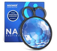 NEEWER 77mm Filtro de Lente Prisma Caleidoscopio, Filtro de Efecto Lente Prisma Cristal para Cámara con Mango de 2 Dedos, Refracción, Número Variable de Sujetos Fotográficos,Accesorio Fotografía DSLR