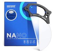 NEEWER 79mm Filtro Efecto Dioptrio Dividido Prisma Fotografía de Media Cúpula con Hand Grip, 1/4" Tornillo para Trípode de Brazo Mágico, BK9 Cristal Óptico Semicircular para Desenfoque de Primer Plano