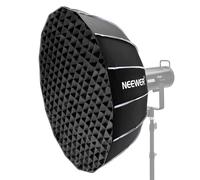 NEEWER 85cm Softbox Hexadecágono Parabólico, Configuración Rápida/Paraguas Plegable con Bowens Mount, Plato de Belleza/Difusor/Rejilla para CB200B CB60 MS60B MS60C Compatible con Aputure Godox, NS85U