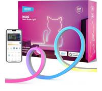 NEEWER 9,84ft/3m LED Strip Lights, Inteligente AI RGB Recortable Luz Neon Rope Light Cambio Color con App Control para Dormitorio Sala Juegos Estudio Hogar Aula Pared Exterior Decor Impermeable, NS02