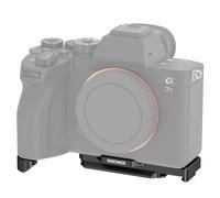 NEEWER A7 IV A7R IV A7R V A7S III Placa Base de Cámara, Placa de Montaje Inferior con Base QR Tipo Arca, 1/4" y 3/8" Rosca, Zapata Fría, Compatible con Sony Alpha dji RS2 RSC2 RS3 Pro Gimbal, CA004B