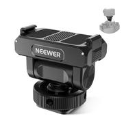 NEEWER Accesorios Montaje Magnético Compatibles con dji Osmo Action 5 Pro / 4/3, Adaptador Cámara Acción con Inclinación 160° y Liberación Rápida, Zapata Fría, Rosca 1/4", Paño de Limpieza, AC012