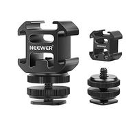 NEEWER - Adaptador de fijación para Calzado Caliente para cámara de Fotos para Monitor de Campo Luminoso de vídeo Mic LED,Soporte de Calzado Compatible con Canon Nikon Camera Camcorder