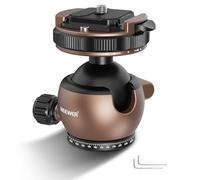Neewer Adaptador de Montaje de Cabeza de Bola de trípode, Soporte de Bola de Cabeza de trípode de Perfil bajo, Bloqueo rápido con Placa QR de 1/4 Pulgadas Compatible con Clip de cámara de Captura de
