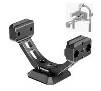 NEEWER Adaptador de Montaje para RS3 y RS4, Placa de liberación rápida Tipo Arca con riel NATO Compatible con estabilizador de cardán dji RS 3 RS 4 Compatible con batería SmallRig Shoulder Rig V