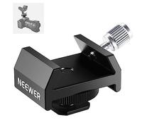 NEEWER Adaptador de Montura de Buscador de Telescopio con Zapata Fría y Rosca de 1/4" para Montura de Zapata de Cámara,Base de Cola de Milano de Buscador Estándar de 33mm para Astrofotografía, LS-T16