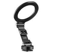 NEEWER Adaptador magnético para trípode para teléfono, Zapata fría, de Aluminio, Compacto, Ligero, portátil, Accesorio para cámara, Compatible con MagSafe iPhone Samsung Android grabación de vídeo