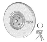 NEEWER Adaptador Trípode Magnético Teléfono con Aro Metálico Adhesivo Rosca 1/4", Compatible con MagSafe iPhone 16 Pro MAX 15 14 13 12 Soporte Palo Selfies para Grabación Video, PA080