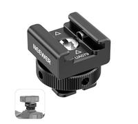 NEEWER Adaptador Zapata Fría Compatible con dji Mic 2 Rode Wireless GO II Hollyland Saramonic NEEWER Mini Mic Inalámbrico, Diseño Contacto Descentrado Antiinterferencias para Flash Speedlite, UA079