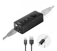 NEEWER Alimentacion Phantom Convertible 48V/12V, Fuente de Alimentación Portátil Recargable y Sin Cables con Tiempo de Trabajo de hasta 40 Horas y Cable USB-C para Micrófonos de Condensador, PP1