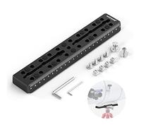 NEEWER 9"/230mm Barra de Riel de Placa de Cola de Milano, Placas de Montaje de Metal con M6 1/4" 3/8" Tornillo para Adaptador de Montura de Telescopio OTA Trípode Ecuatorial de Astrofotografía, QR003