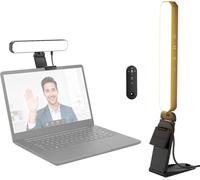 NEEWER Barra Luz para Monitor Basics 6W con Soporte/Control Remoto,L10 | Lámpara LED L10 Bicolor Regulable,Iluminación Para Escritorio Oficina en Casa,Videoconferencias,Ordenador Portátil,Cámara