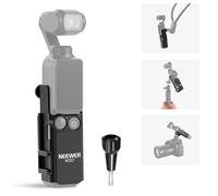 NEEWER BÁSICO Pocket 3 Adaptador Extensión Compatible con DJI Osmo Pocket 3 Accesorios, Jaula Bracket Protectora Mic Soporte Abrazadera con Zapata Fría para Trípode Grabación Video Vog, AC017
