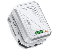 NEEWER BÁSICO Enfriador Magnético Teléfono con 5000mAh Batería, Carcasa Ventilador Inalámbrico Tipo C con Aro Magnético Clip, Compatible con iPhone 16 15 Pro MAX MagSafe Samsung para Gaming, PA096