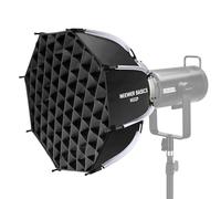 NEEWER BÁSICO Softbox Octagonal Kit para Fotografía Estudio Grabación Video Streaming, 18"/45cm Montura Bowen Liberación Rápida Softbox/Grid/Difusores Luz/Bolsa para Flash Strobe Luz Continua, NS32P
