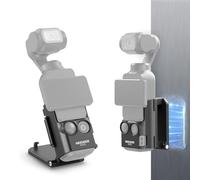 NEEWER Soporte Montaje Magnético Compatible con dji Osmo Pocket 3, 180° Mini Soporte Cámara Ligero Ajustable, Accesorios Multifuncionales Soporte Adaptador Expansión para Pocket 3 Mango Batería,AC015