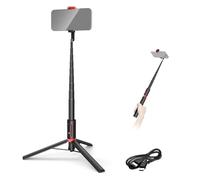 NEEWER BÁSICO Trípode Selfies Compatible con iPhone Samsung Android, 57.9" Soporte Viaje Ligero Portátil Metal Cell Phone Stand con Soporte Montaje & Control Remoto para Grabar Videos, PA991