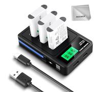 NEEWER Basics 1090mAh NP-BX1 Batería Repuesto (3 Packs) & NP-BX1 Cargador Triple USB Batería, Alimentación Respaldo Cámara Compatible con Sony ZV1 ZV-1 II Cybershot RX100 RX100II RX100 VII RX100M II