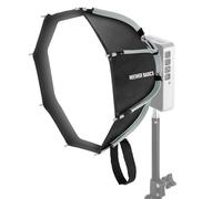 NEEWER Basics 12" Softbox Octogonal con Mini Mount(no Bowens Mount), Kit Softbox Parabólico Mini Octagonal con Difusor/Rejilla Luz LED HS para Estudio Fotografía, Grabación Vídeo e Iluminación, NS68P