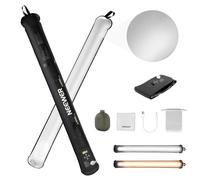 NEEWER Basics 21W Tubo de Luz LED de Mano 35.5"/90cm, 2700-6500K Bicolor Portátil Inflable TPU de Iluminación de Vídeo, 12 Efectos 1300Lx CRI95 2500mAh Estudio Fotografía de Vídeo de Grabación, GC21B