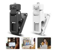 NEEWER Basics 2Pcs Monitor Top Mount Clamps,1/4" Tornillo para Webcam Selfie Aro Luz,0,71"/18mm Jaw 180° Tilt Móvil Clip Soporte para Grabación Video Streaming Computadora Portátil Conferencia,SP-19