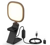 NEEWER Basics 5" 10W Monitor Barra Foco con Soporte,Bi Color Edge Lit USB LED Panel Luz,CRI95 Pantalla Completa Desk Lamp Iluminación para Laptop Webcam Videoconferencia Zoom Grabación Streaming,NL10