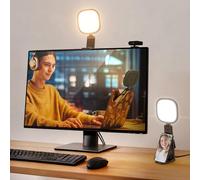 NEEWER BASICS 5" Monitor Luz Zoom Iluminación para Videoconferencia, NL10 | Con soporte, 10W, Bicolor, Edge Lit, CRI95, Panel Luz Anillo LED USB Para Escritorio, Laptop, Videollamadas, Streaming