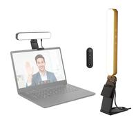 NEEWER Basics 6W Barra Luz Monitor con Soporte/Remoto/Táctil, Lámpara Escritorio LED Bicolor Regulable para Home Office Videoconferencias Luz Computadora Webcam Zoom Juegos Streaming Lectura, L10