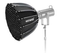 NEEWER BÁSICO Softbox Parabólico Kit, 21.7" Difusor Luz Softbox Montura Bowens Liberación Rápida, Compatible con Godox Compatible con Aputure 600d, Grabación Video Fotografía Estudio Luz, NS36P