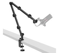 NEEWER BASICS Microphone Boom Arm, 31" Flexible Mic Desk Stand Mount, Compatible con Blue Yeti FIFINE AM8 K669B HyperX QuadCast S SoloCast AT2020 Shure SM7B MV7 para Gaming Streaming Grabación, MS050