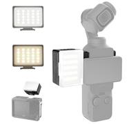 NEEWER BASICS - Mini luz magnética de cubo, 2 W 570 Lux CRI95+ 500 mAh, batería recargable, panel de cámara LED, iluminación de video, montaje lateral magnético compatible con DJI OSMO Pocket 3 Pocket