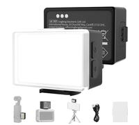 NEEWER Basics - Mini luz magnética para teléfono, luz cúbica, 2 W, 570 Lux, CRI95+ 500 mAh, batería Recargable, Panel LED, iluminación de Video, Compatible con dji OSMO Pocket 3 4 Insta360, jaulas de