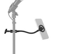 NEEWER BASICS MS040 - Soporte magnético para teléfono para micrófono con tubo flexible, soporte de brazo ajustable con imán compatible con iPhone, Android, Samsung, para micrófono, música, guitarra