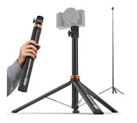 NEEWER Basics Soporte Luz Fotografía Light Stand, 81" Trípode Cámara Portátil Metal Extensible para Iluminación Continua, Tornillo 1/4" Compatible con Canon Nikon Sony DSLR Webcam Pocket 3, ST016