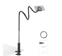 NEEWER Basics - Soporte magnético para teléfono, fijación de 360° para Escritorio, Brazo Flexible, Compatible con MagSafe iPhone Android y Samsung, Ideal para grabación de vídeo en la Cama, PA151