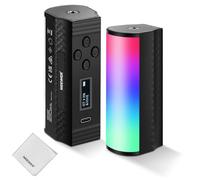 NEEWER Varita Magnética de Luz Portátil, 360° Todo RGB Mini LED Video Light Stick con 2500mAh Batería Recargable,2500-8500K Regulable Cámara Tubo Luz para Fotografía TikTok Youtube Vlog,TL96RGB