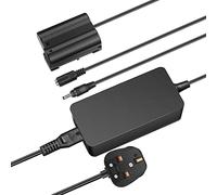NEEWER Batería Falsa con acoplador CA/CC Adaptador de Corriente de Repuesto para EP-5B/EN-EL15, Fuente de alimentación Compatible con Nikon Z5 Z6 Z7 Z6II Z7II D500 D610 D750 D780 D800 D810 D850 D7000