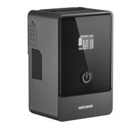 NEEWER Batería V-Mount PS099F,Batería mini V-Lock PD100W de 99Wh y 6800mAh | Carga Completa en 2horas,Carga Rápida PD3.0,D-Tap,USB-C,USB-A,Montaje BP,Puertos CC Duales;Para cámaras,Videocámaras