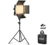 NEEWER Bicolor Luz LED Estudio con Trípode Viseras, Panel Video Key Lighting para Grabación Video, Streaming, Sesión de Fotos, Fotografía, 660 Leds, 3200K-5600K, 3300lx/1m, Regulable CRI96+, NL660