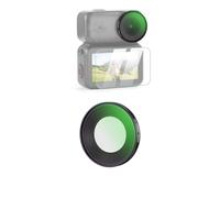 NEEWER Black Diffusion 1/4 Filtro Compatible con dji Osmo Nano, Filtro Objetivo de Action CAM con Rosca, Vidrio Óptico Multicapa, Accesorios de Fotografía con Protector de Pantalla de Vidrio Templado