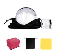 Neewer Bola de Cristal K9 Pro de 80 mm con Soporte, Bolsa y Caja de Cristal atrapasueños para Accesorios fotográficos y Accesorios de fotografía, Incluye paño de Limpieza y Caja