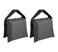 Neewer Bolsa de Arena fotográfica Resistente para Estudio, Bolsa de Arena para Soportes de luz, Soporte de Pluma, trípode, Juego de 2 Paquetes