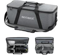 NEEWER Bolsa de Transporte con Correa para el Hombro, asa, Acolchado de Espuma para luz de Estudio CB300B, CB200B, FS150B, CB100C, CB60B, RGB, CB60, MS60B, MS60C, MS150B, Vision 4, ML300,52 cm,