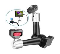 NEEWER Brazo articulado de fricción Ajustable de 7 Pulgadas con Ambos Tornillos roscados de 1/4 Pulgadas, Compatible con cámara DSLR, luz LED, Monitor de Campo y Flash, etc. Carga de hasta 3