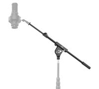 NEEWER Brazo de micrófono para soporte de micrófono, poste de extensión telescópico portátil compacto y ligero de aluminio, tornillo de 1/4 pulgadas y espiga de 3/8 pulgadas para accesorios de montaje