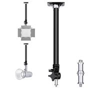 Neewer Brazo de Montaje en Pared de 15-23.6 pulgadas/38-60 centímetros de Longitud Ajustable con Adaptador Universal de 1/4 a 3/8 Pulgadas para luz de Video de Estudio fotográfico, fotografía