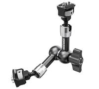 NEEWER Brazo mágico articulado de 7 Pulgadas con Cabezales de Bola de 360° y Pines de localización para ARRI, Soporte para Monitor de cámara con Tornillos de 1/4 Pulgadas para cámara de acción DSLR,