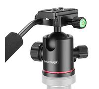 NEEWER Cabezal de Bola para Trípode de Cámara Resistente con Mango y 1/4" Placa Zapata Rápida 360 Grados Cabeza Panorámica para Trípode Monopie Deslizante DSLR Camera Camcorder Carga máxima 8kg