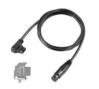 Neewer Cable de alimentación de 1,8 m D-Tap Macho a XLR Hembra de 4 Pines PL60C luz de Video LED Continua, NC011