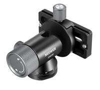 NEEWER Cámara Gimbal Cabezal Trípode, 360° Pan 90° Tilt Soporte Metal Perfil Bajo Monopié Rótula Adaptador Montaje, Clamp Base Bloqueo/Liberación Rápida Arca QR, Rosca 3/8" Carga Máx 8,8lb/4kg, GM39